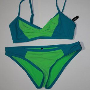 Women’s Adore Me Blue and Green Bikini
